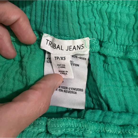 Tribal (Stitchfix brand) Devon Gauze Pull On Short - Picture 2 of 7